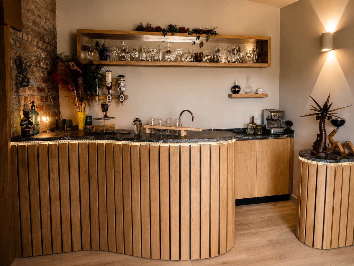 Sterling home bar