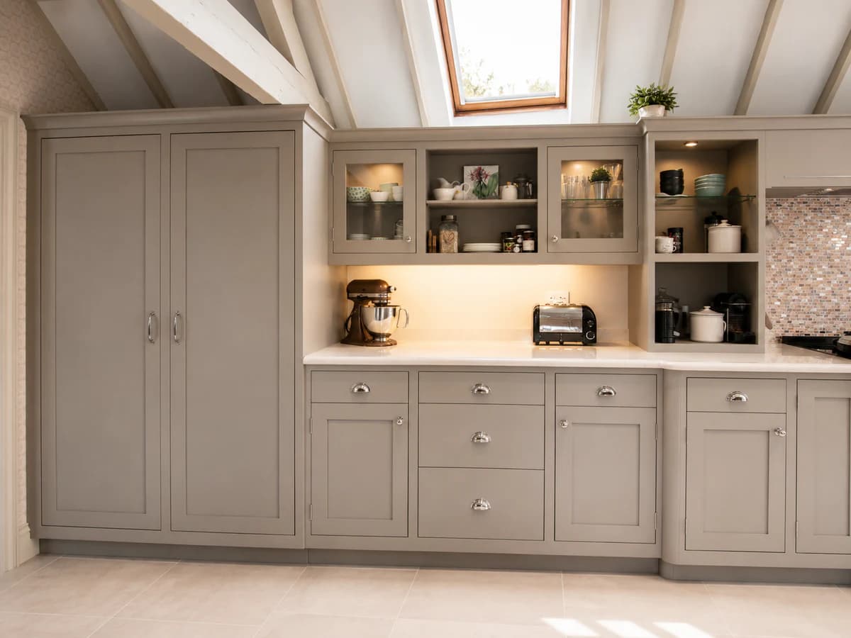 Light-filled shaker kitchen