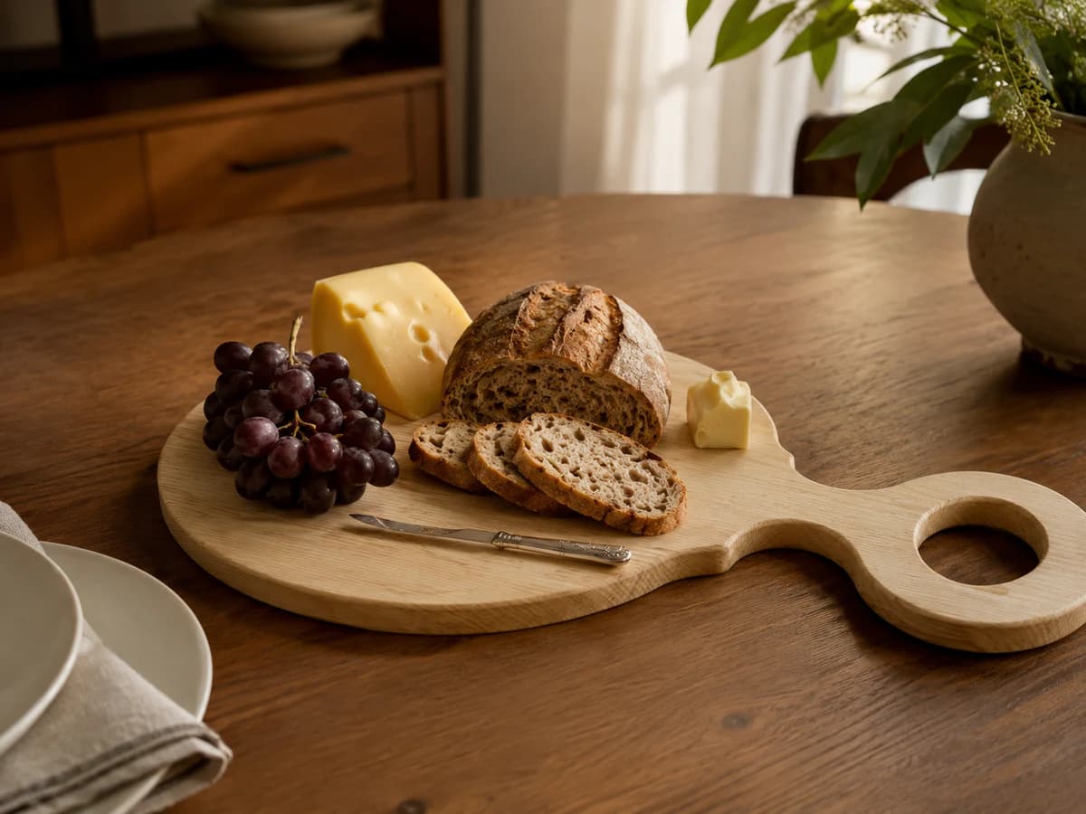 English Ash Charcuterie Board